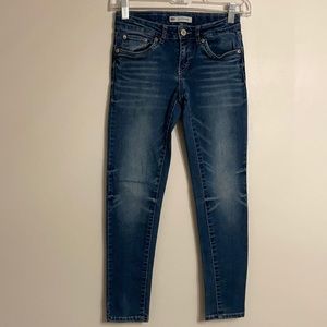 LEVI STRAUSS Girls 710 Super Skinny Stretch Denim Jeans